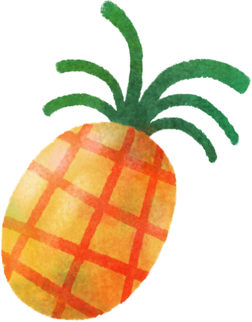 pineapple PNG, SVG