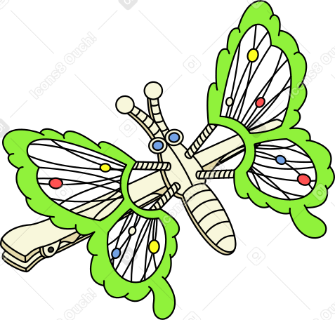 бабочка в PNG, SVG