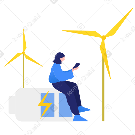 风力发电机 PNG, SVG