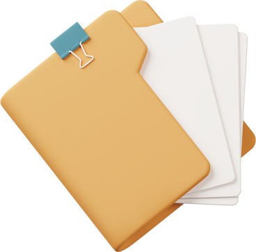 paper folder with documents PNG, SVG