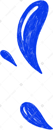 blue splashes Illustration in PNG, SVG