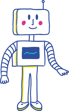 robot Illustration in PNG, SVG