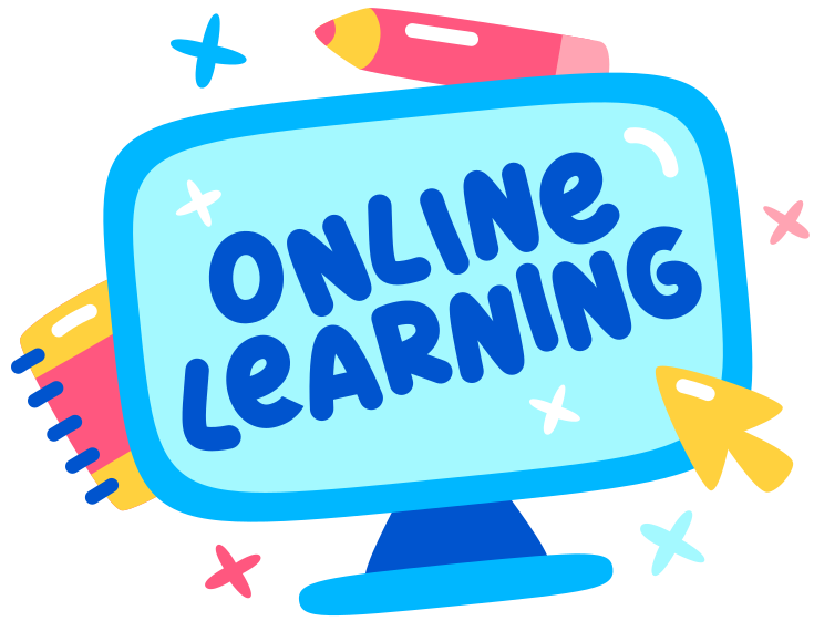 Online education Vector Illustrations