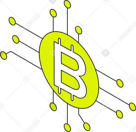 segno bitcoin PNG, SVG