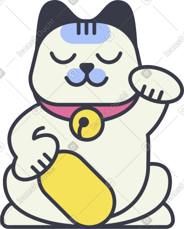 招财猫 PNG, SVG