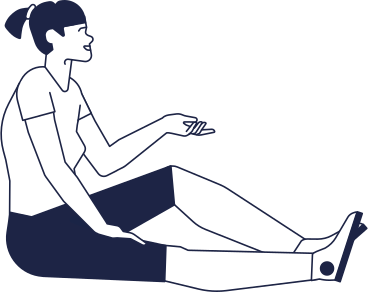 Женщина сидит в PNG, SVG