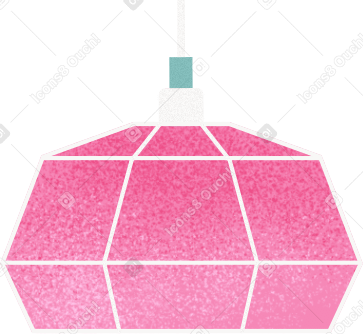 pink modern lamp Illustration in PNG, SVG