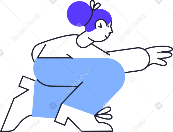 cleaning woman Illustration in PNG, SVG