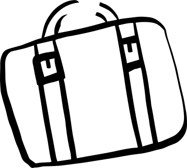 구식 여행 가방 PNG, SVG