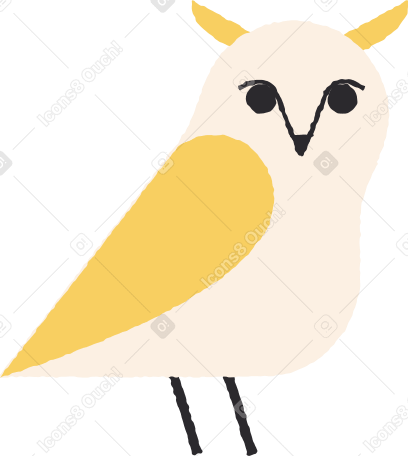 owl Illustration in PNG, SVG
