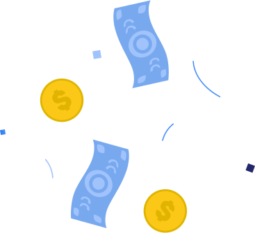 stream with money PNG, SVG