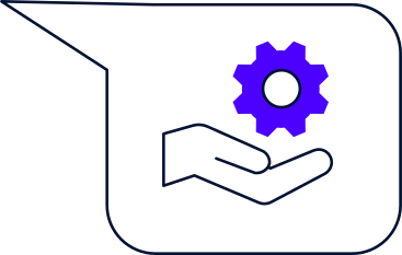 Sprechblase mit service-symbol PNG, SVG