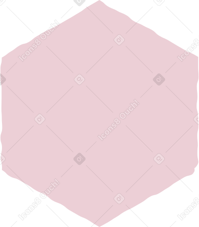 hexagon pink Illustration in PNG, SVG