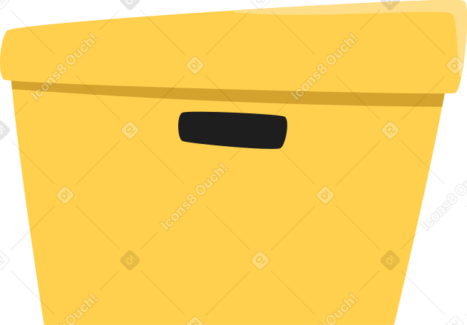 yellow box PNG, SVG