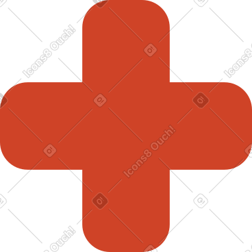 Red cross PNG, SVG