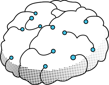 artificial brain PNG, SVG
