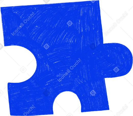 blue puzzle Illustration in PNG, SVG
