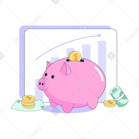 Savings and investments PNG, SVG