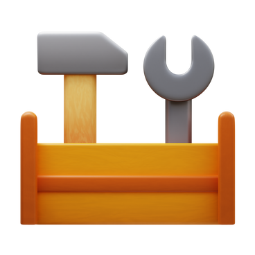full tool storage box PNG, SVG