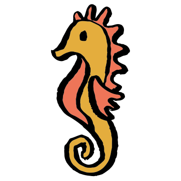 sea​ horse PNG, SVG
