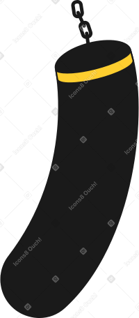Боксерская груша в PNG, SVG