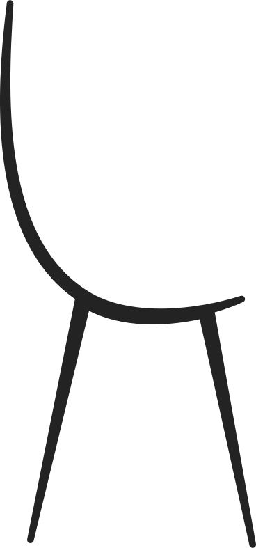 black armchair PNG, SVG