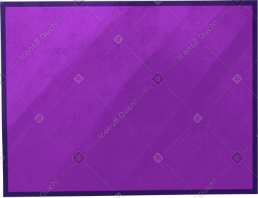 Purple blackboard PNG, SVG