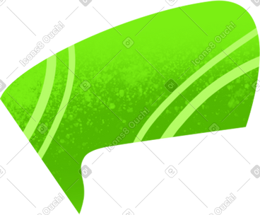 Green texture bubble PNG, SVG