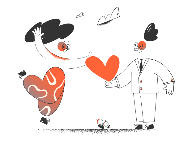 Valentine's Day  Illustration in PNG, SVG