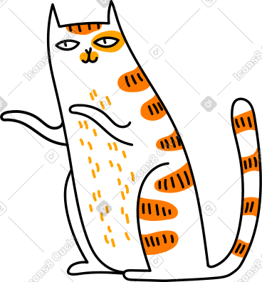 坐猫 PNG, SVG