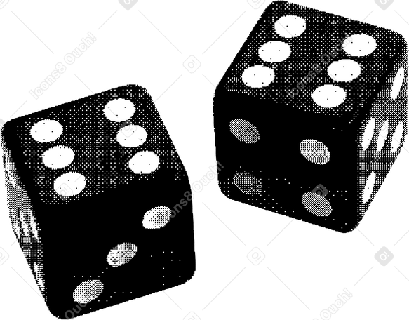 dice game PNG, SVG