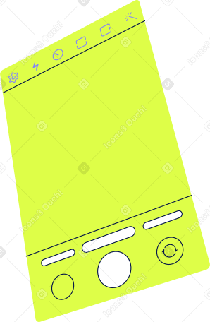 phone interface window PNG, SVG