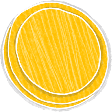 yellow coin PNG, SVG