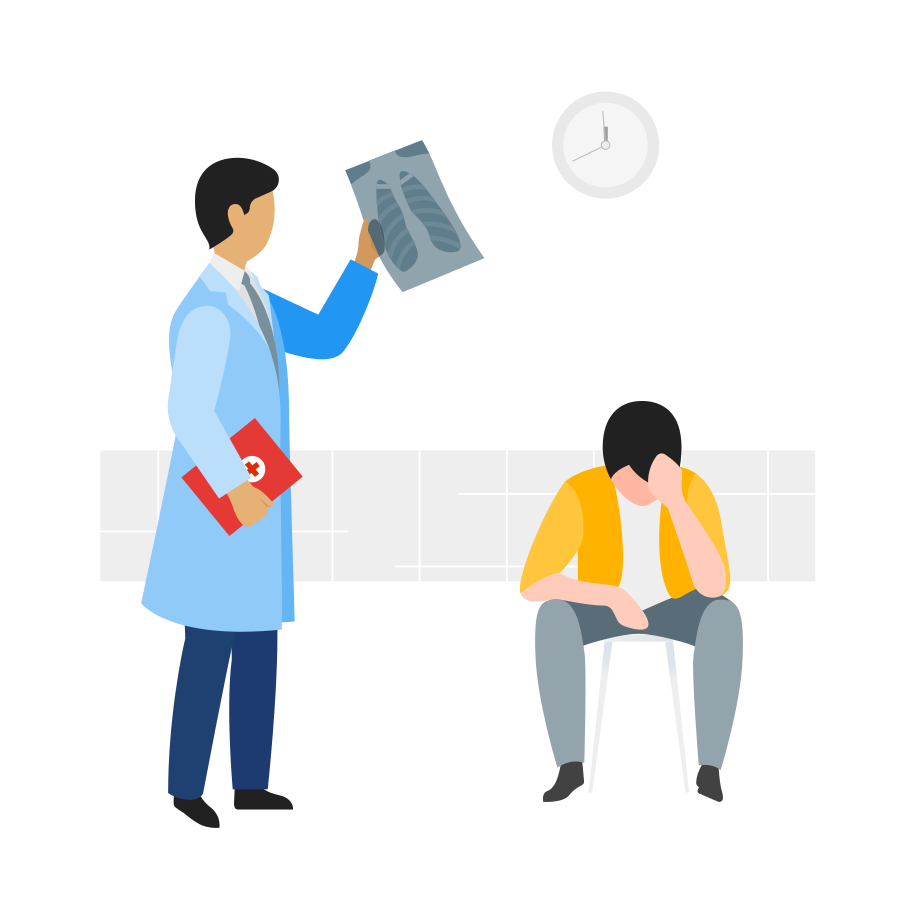 Doctor appointment Illustration in PNG, SVG