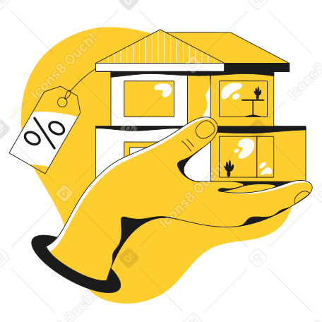 Illustration Immobilier aux formats PNG, SVG