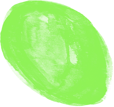 green watercolor circle PNG, SVG
