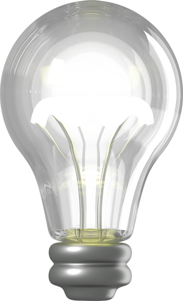 新しいアイデアの電球 PNG、SVG