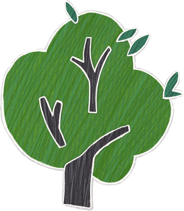 big green oak PNG, SVG