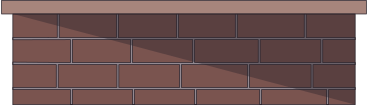 Brown brick bench PNG, SVG