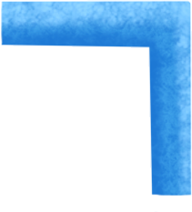 blue corner PNG, SVG