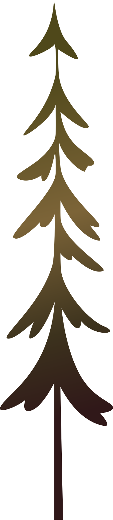 tall pine PNG, SVG