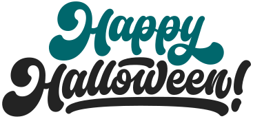 Beschriftung fröhliches halloween PNG, SVG