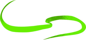 Decorative green line PNG、SVG