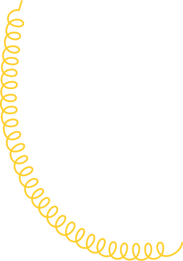 yellow cord from vintage telephone PNG, SVG