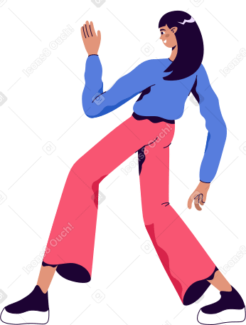 woman dancing PNG, SVG