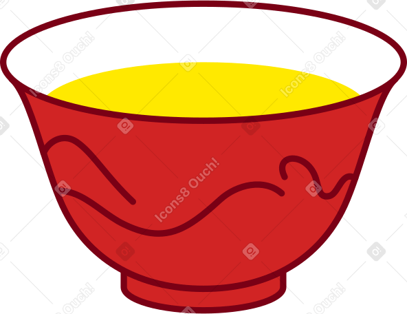 Taza de té chino PNG, SVG