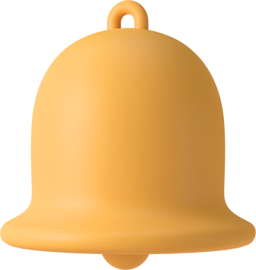 bell straight PNG, SVG