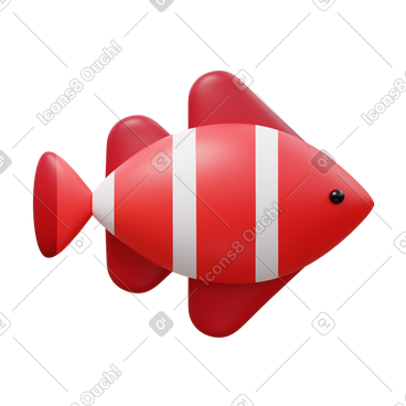 Clown fish PNG, SVG