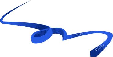 blue decorative  line PNG, SVG