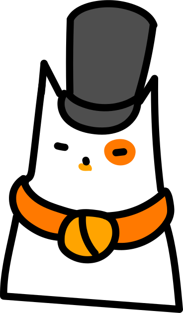 cat with hat PNG, SVG